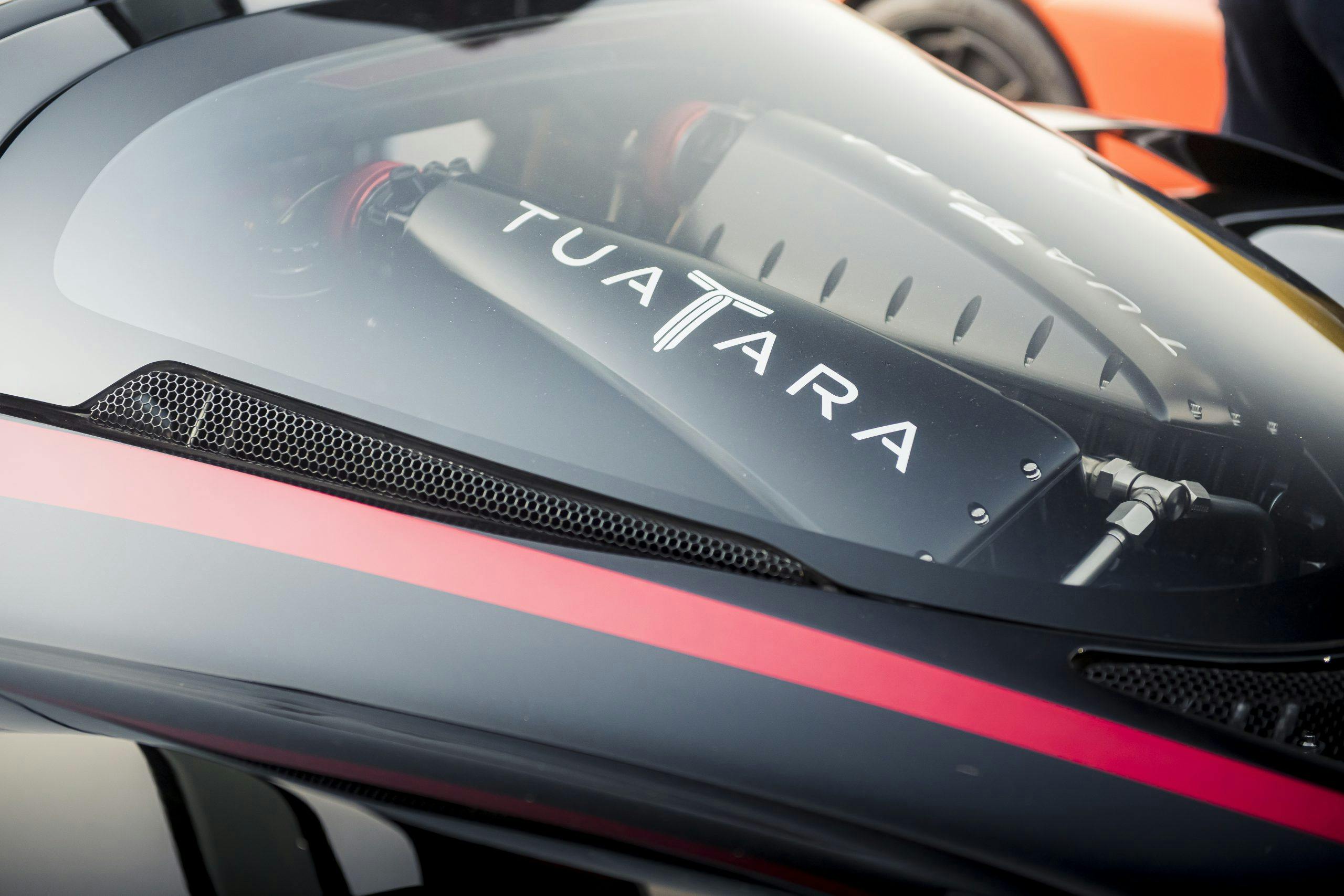 SSC Tuatara Production Car Speed Record engine cover