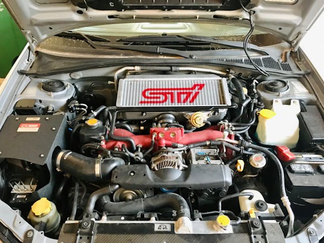 subaru wrx STI Engine front