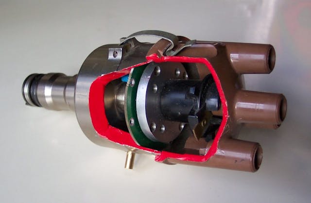 rob siegel 123 ignition distributor cut open internals