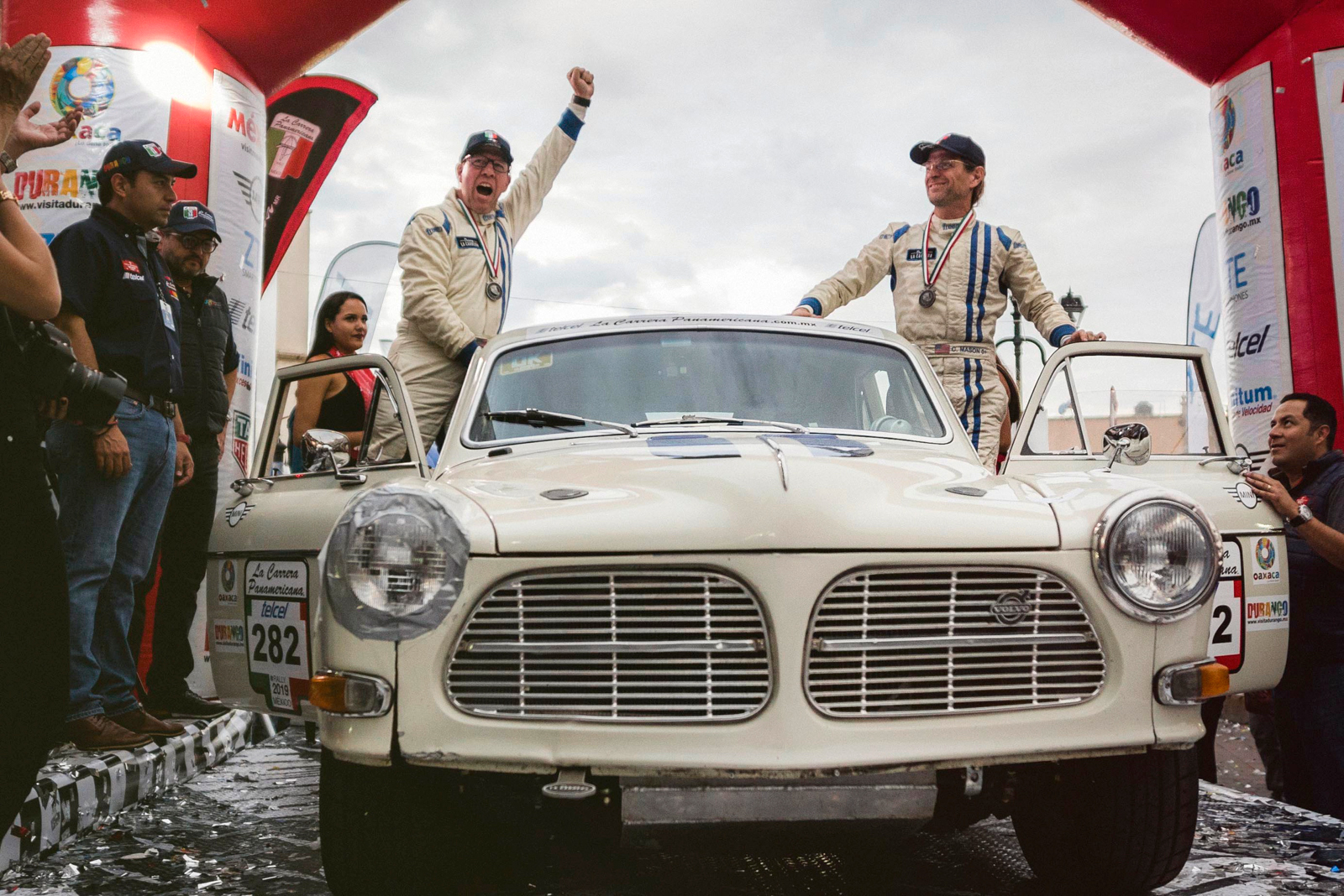 Racing a vintage Volvo in Mexico, two brothers find the 