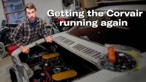 Getting the Corvair running, again | Kyle’s Garage Ep. 14