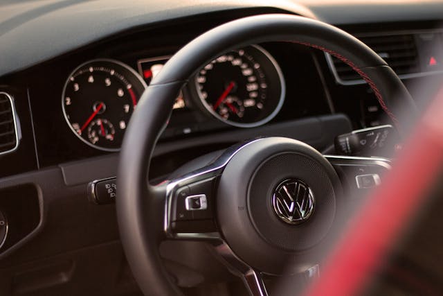 vw gti steering wheel