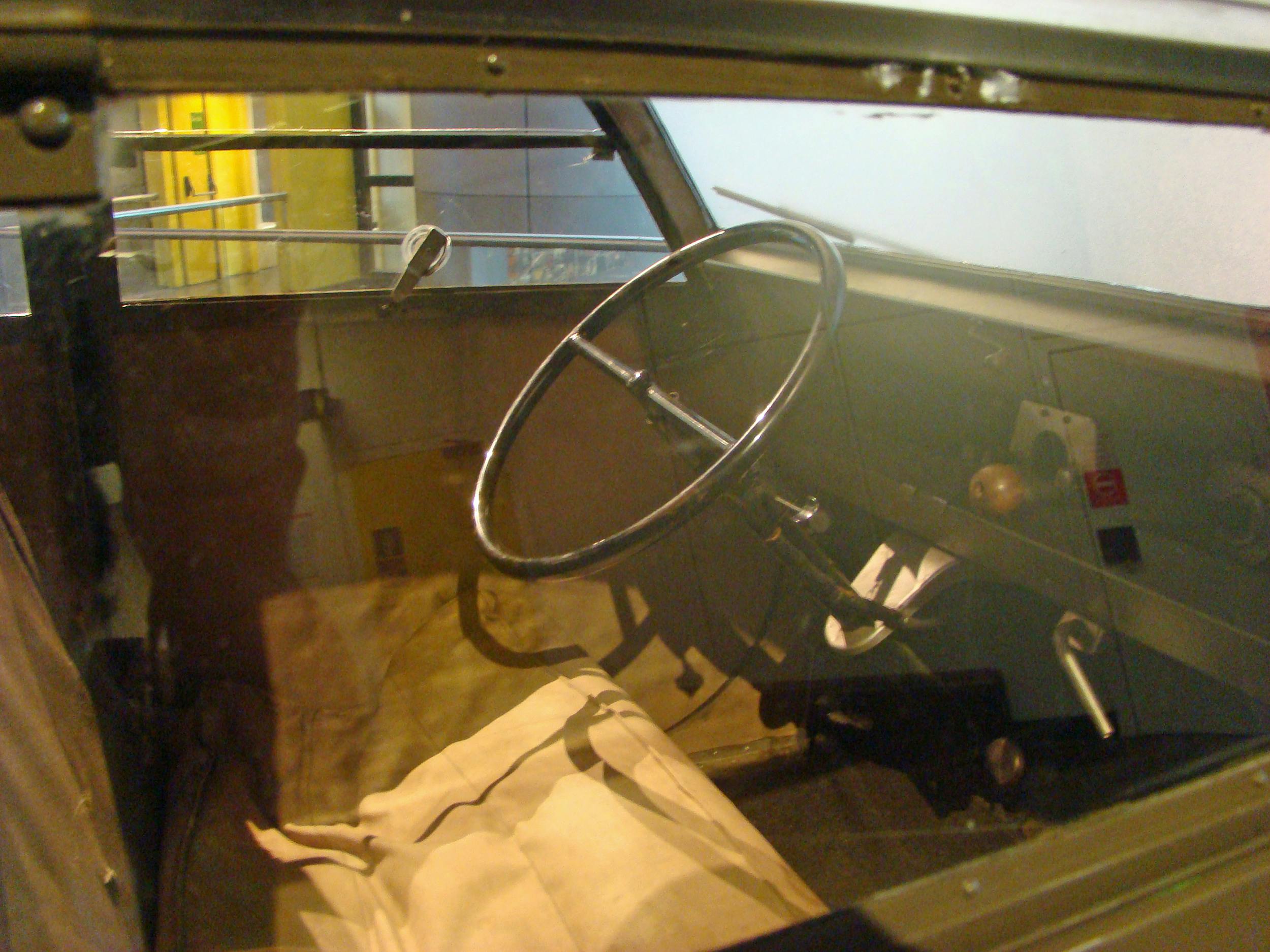 1939 citroen 2cv steering wheel interior