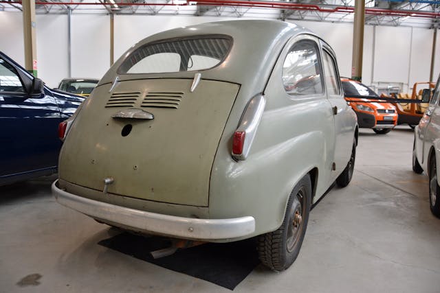 1951 fiat 100 prototype rear three-quarter