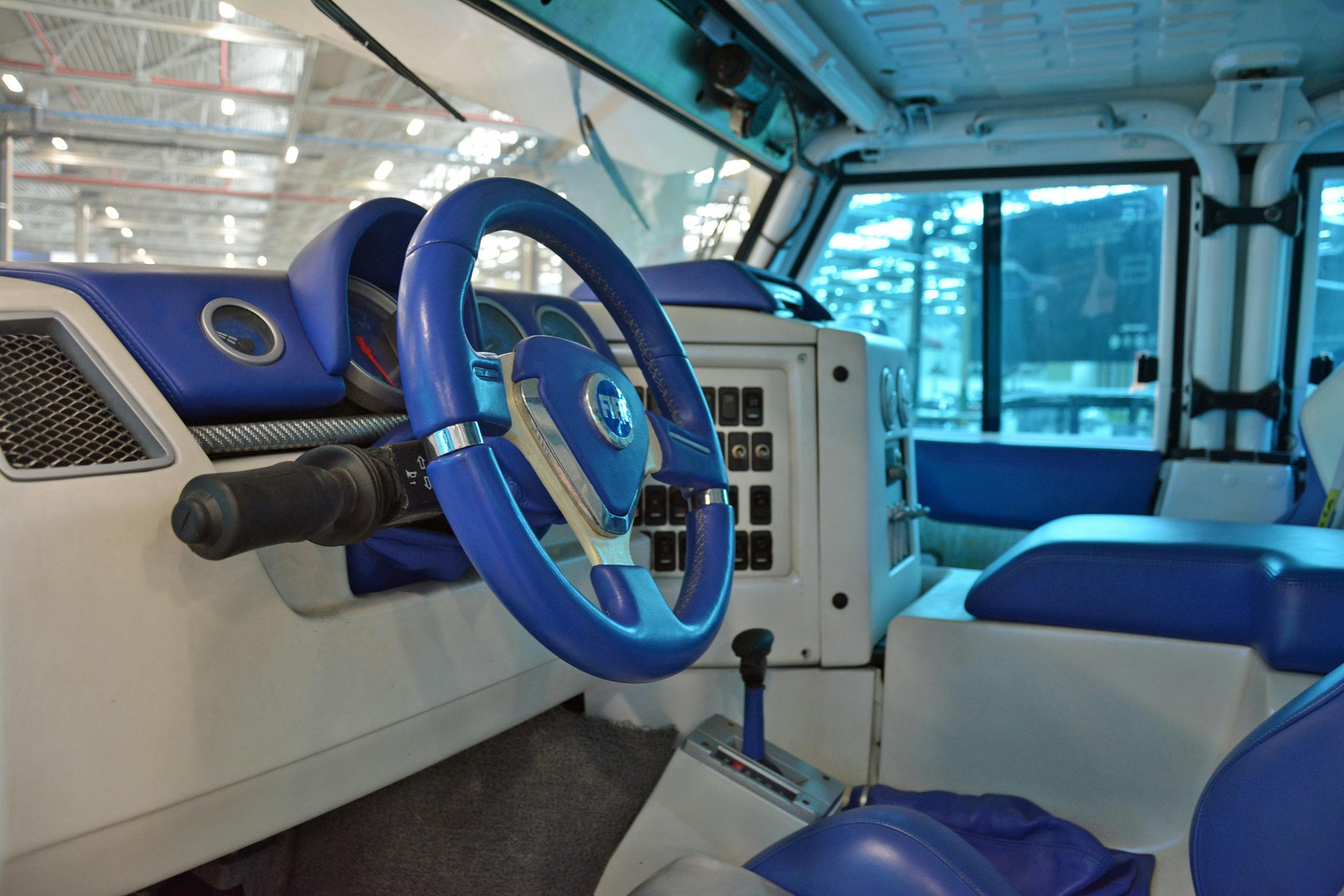 2005 fiat oltre interior steering wheel