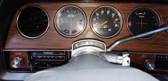 1978 Ford LTD II sedan instrument panel