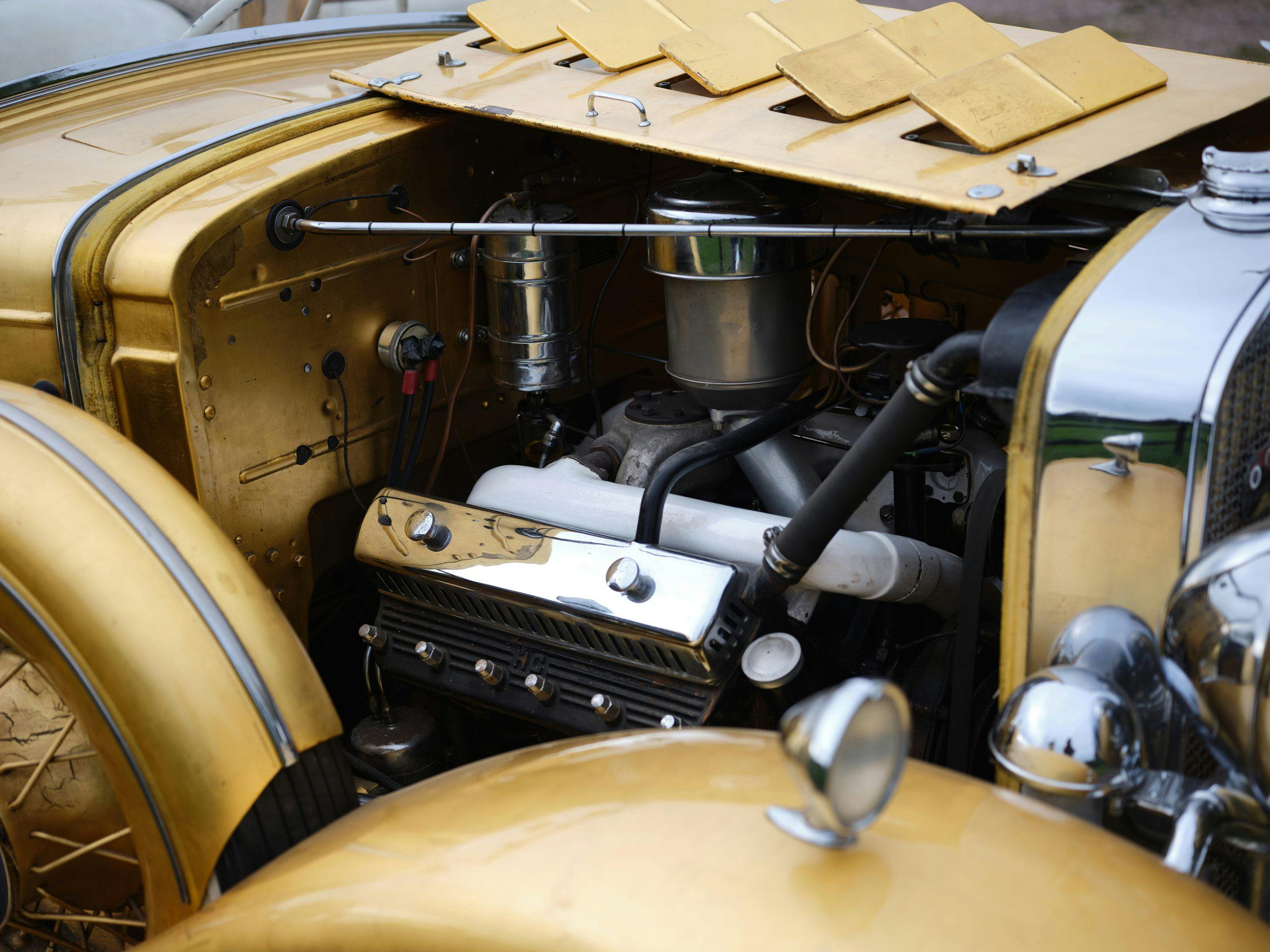 1931 Cadillac V-8 Convertible Coupe engine