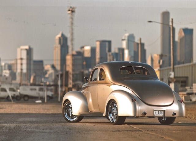 1940 ford deluxe thumper rear three-quarter