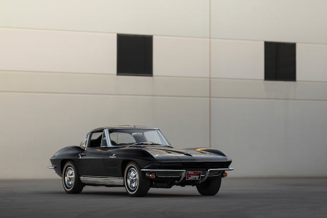 1963 Chevy Corvette Sting Ray Split Window Coupe front three-quarter