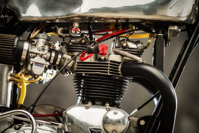1972 Triumph trackmaster engine