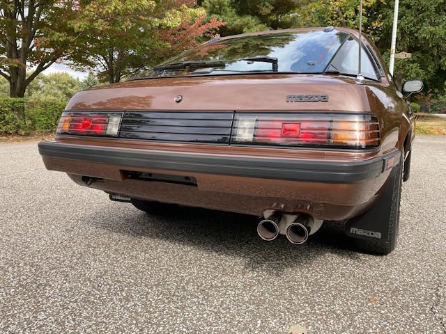 1983 Mazda RX-7 GSL rear