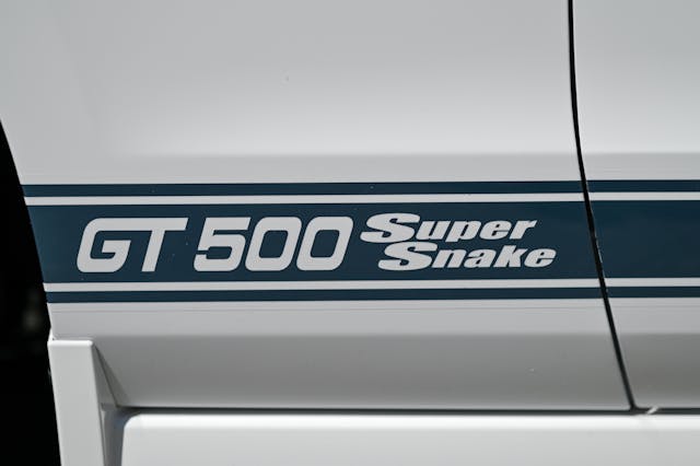 2014 GT500 Super Snake Prototype decal