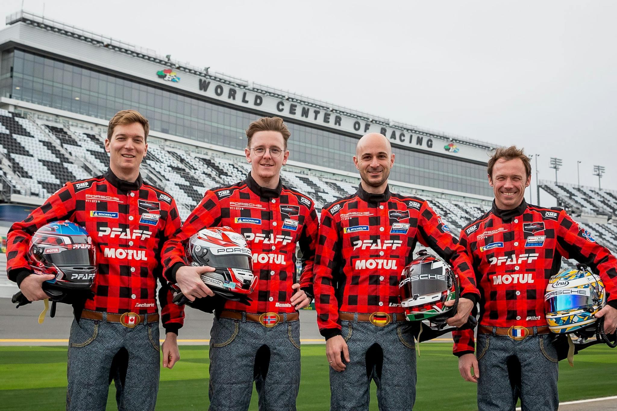 Canada’s Pfaff Motorsports’ Porsche was destined to wear plaid ...
