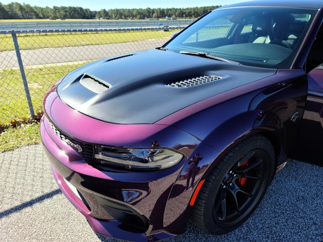 2021 Dodge Charger Hellcat Redeye Widebody purple