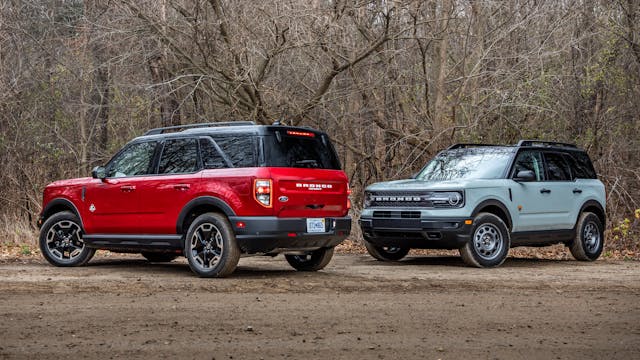 2021 Bronco Sport outer banks and badlands