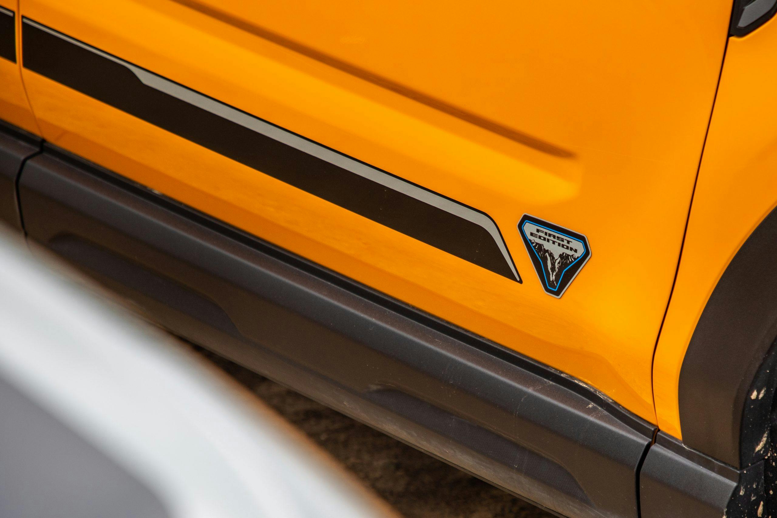 2021 Bronco Sport first edition badging