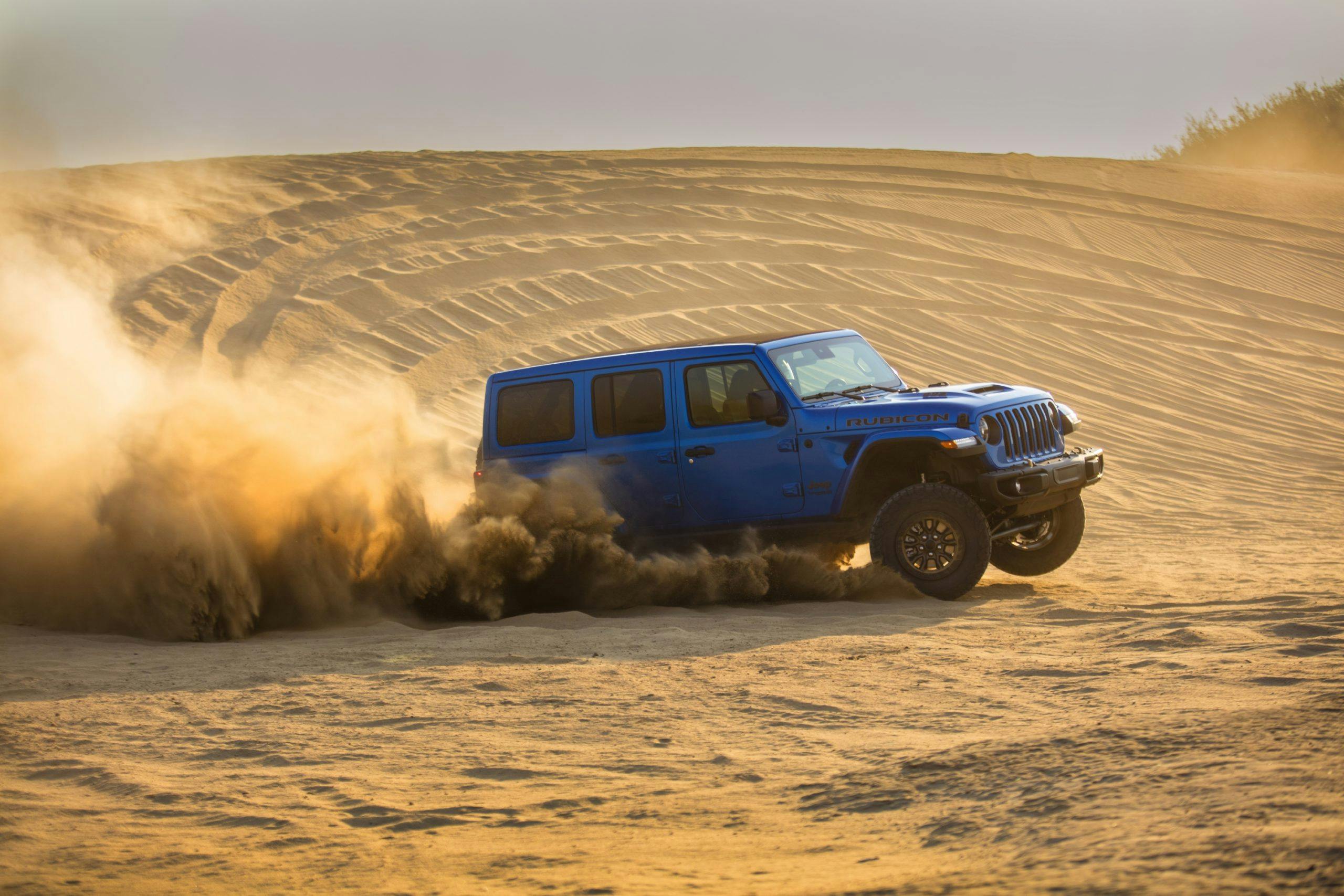 2021 Jeep Wrangler Rubicon 392 blue sand flingin