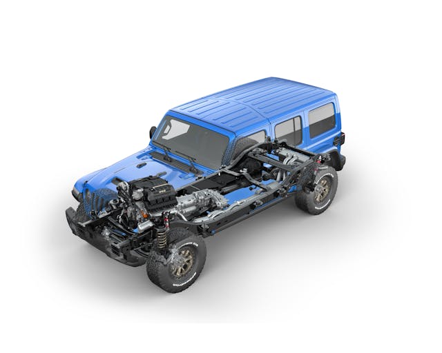 2021 Jeep Wrangler Rubicon 392 ghost chassis