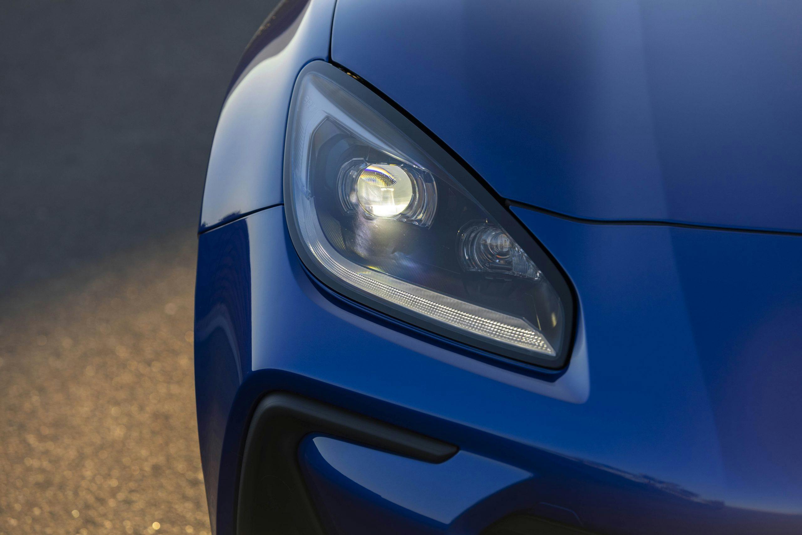 New 2022 Subaru BRZ headlight