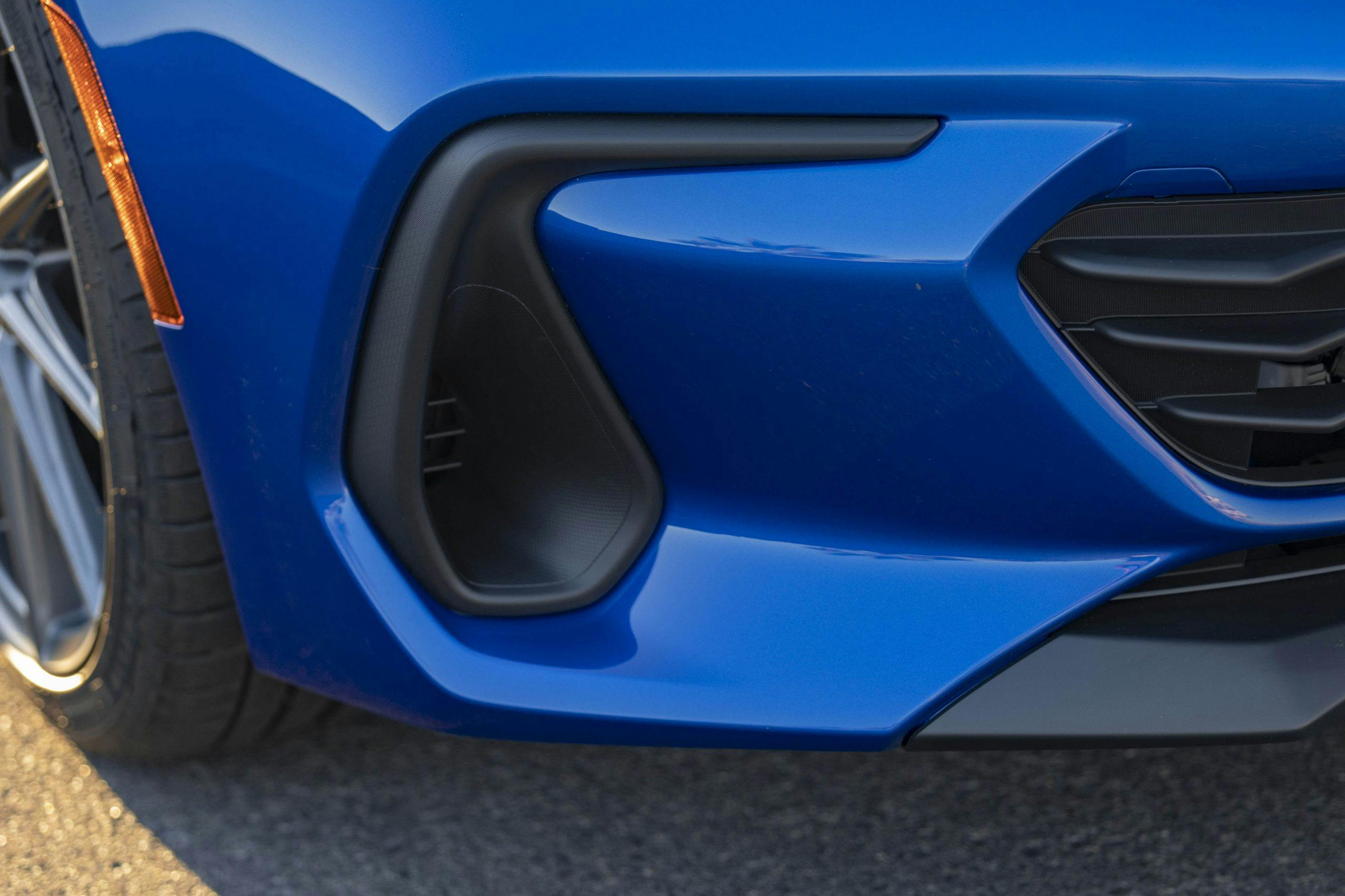 New 2022 Subaru BRZ front lower air duct detail