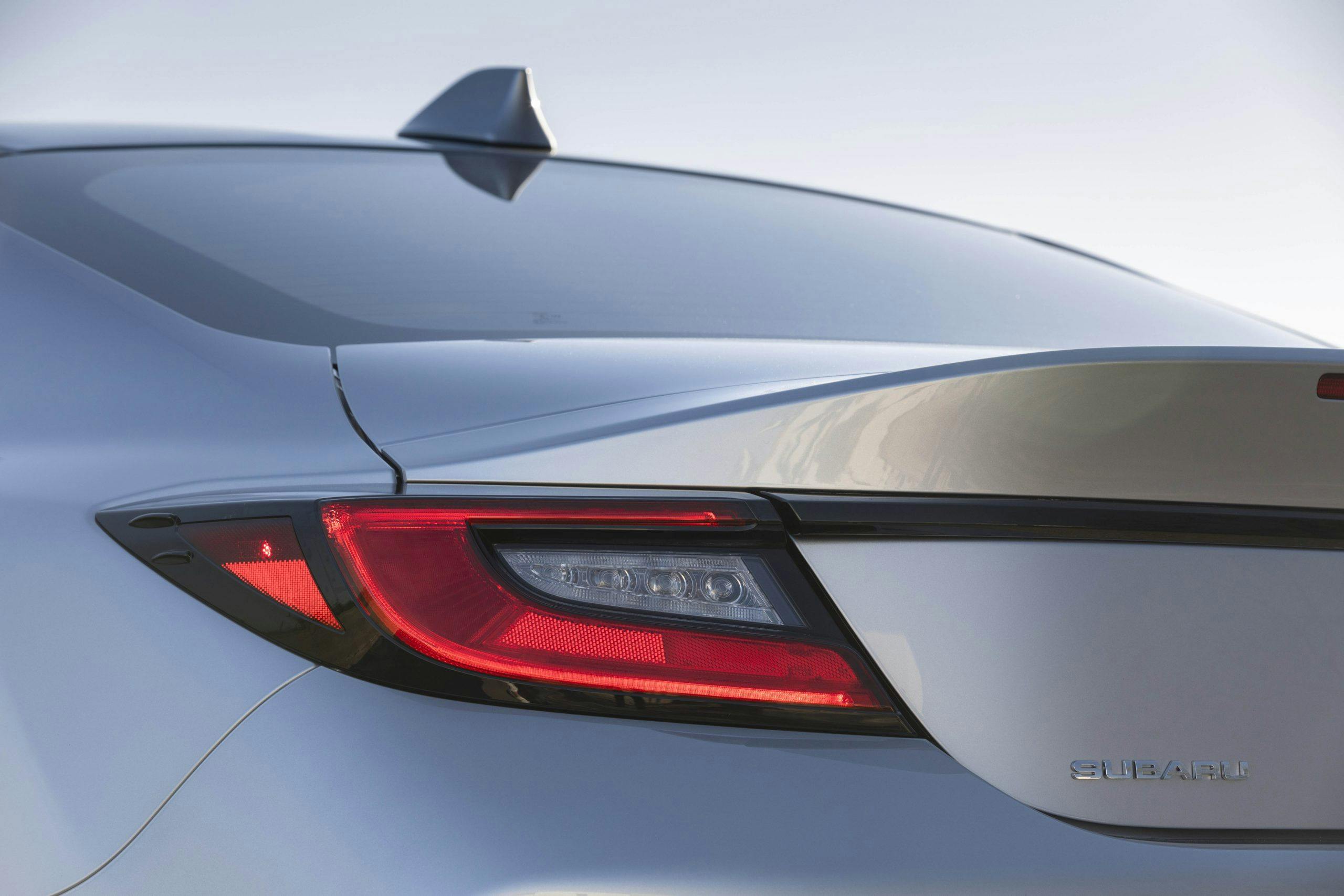 New 2022 Subaru BRZ taillight detail