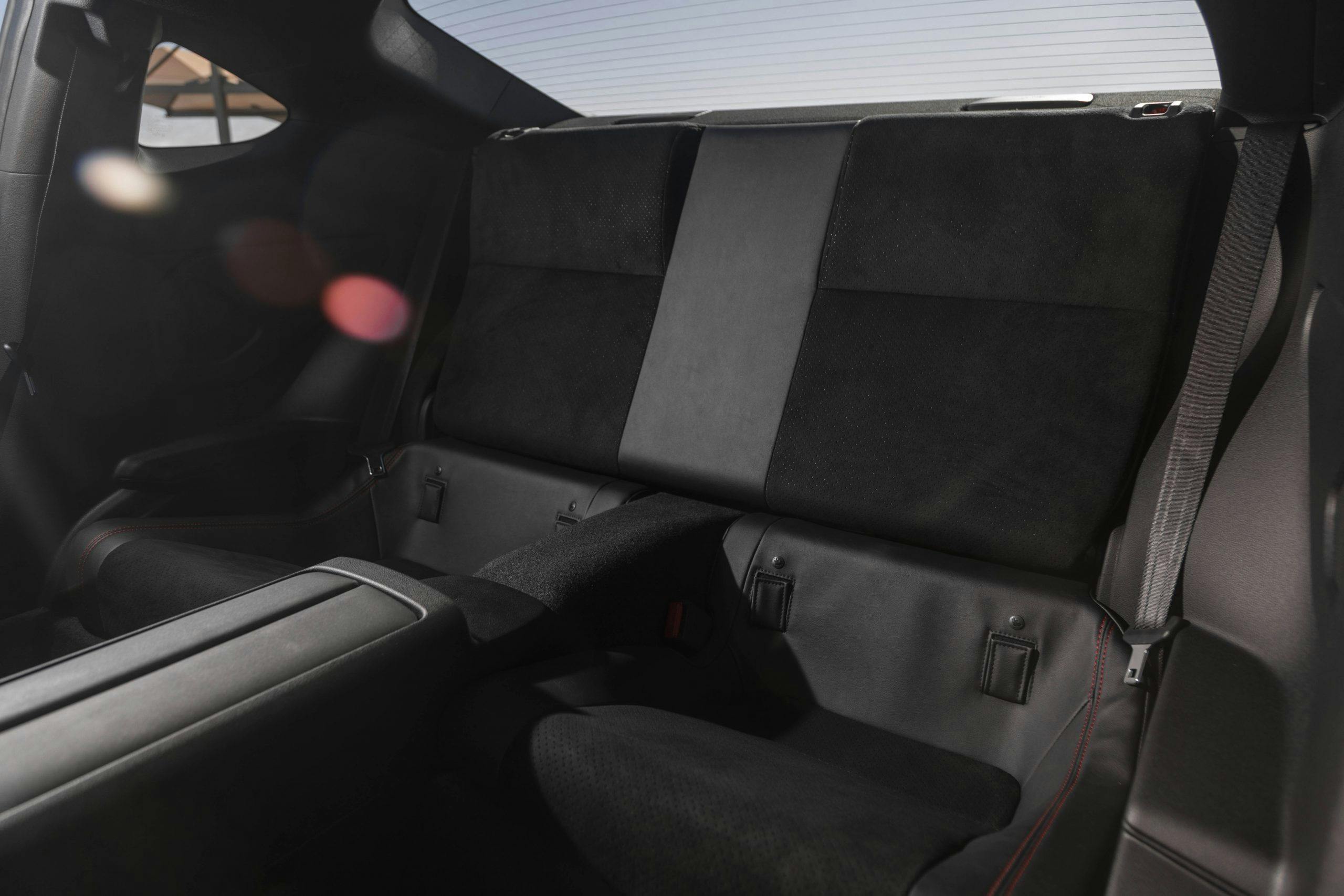 New 2022 Subaru BRZ interior rear seat