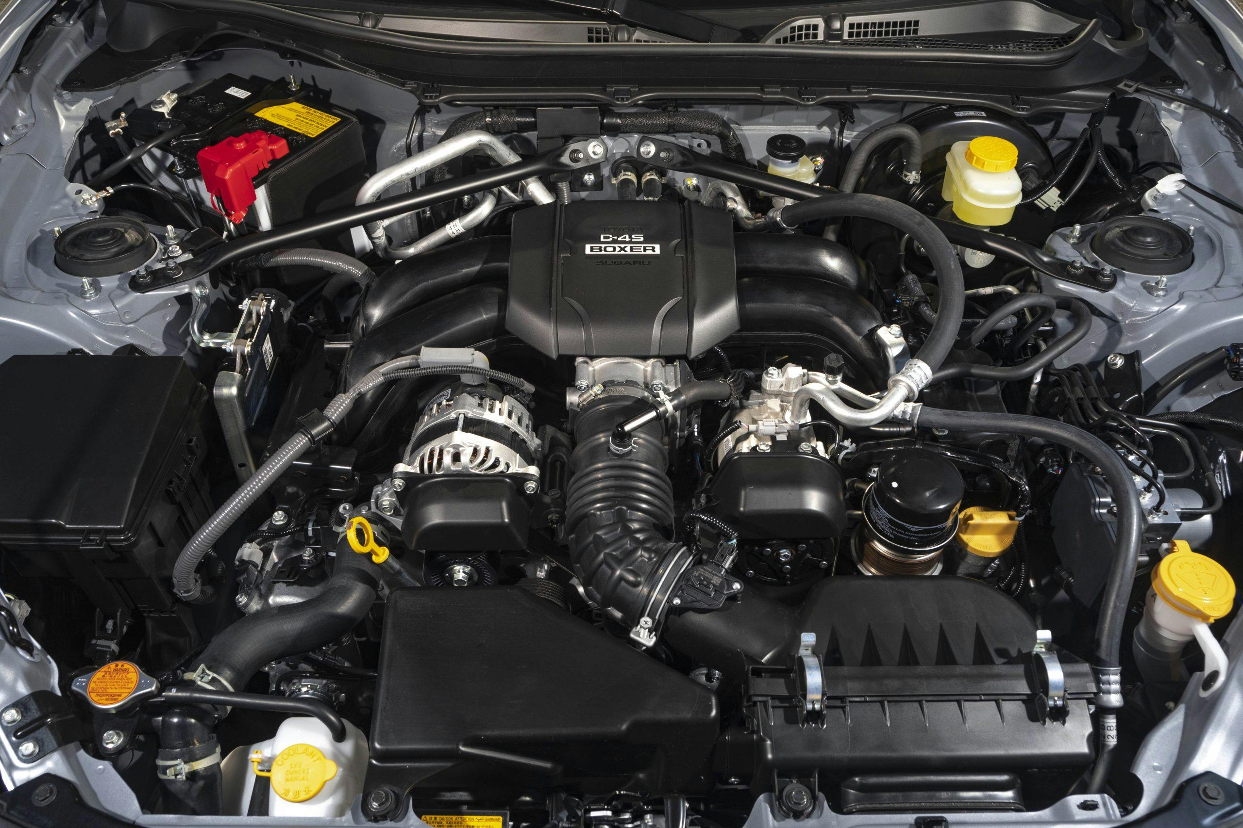 New 2022 Subaru BRZ engine front