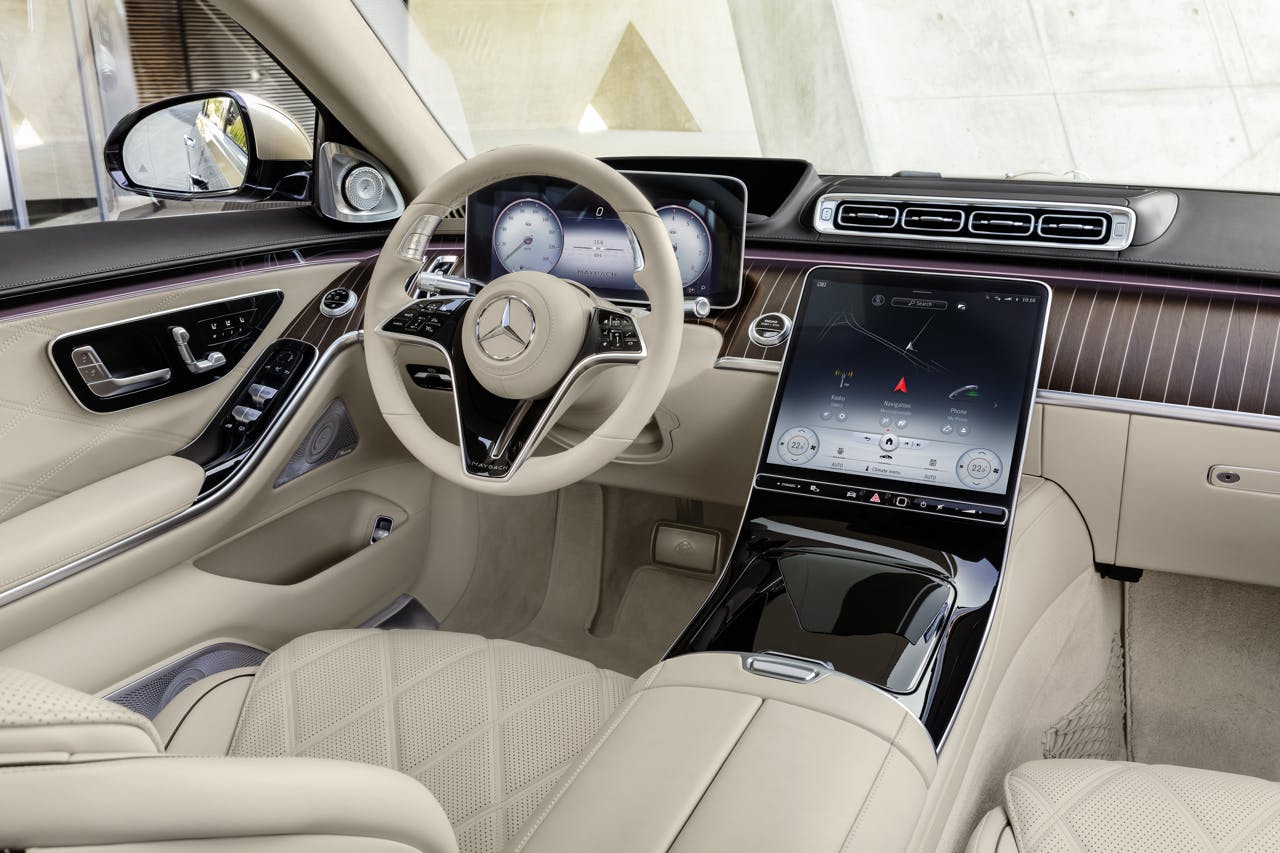 Mercedes-Maybach S-Class 2020 front interior