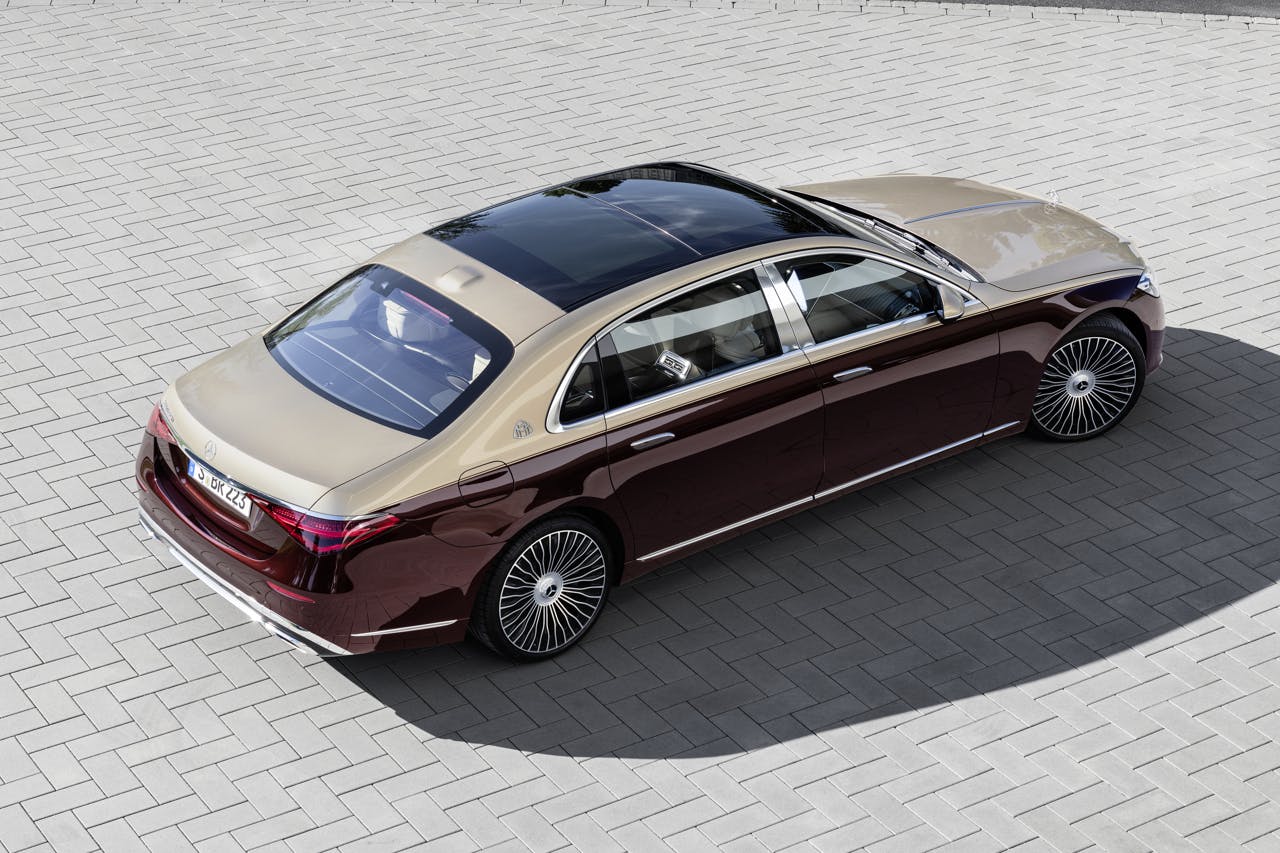 Mercedes-Maybach S-Class 2020 raised rear static