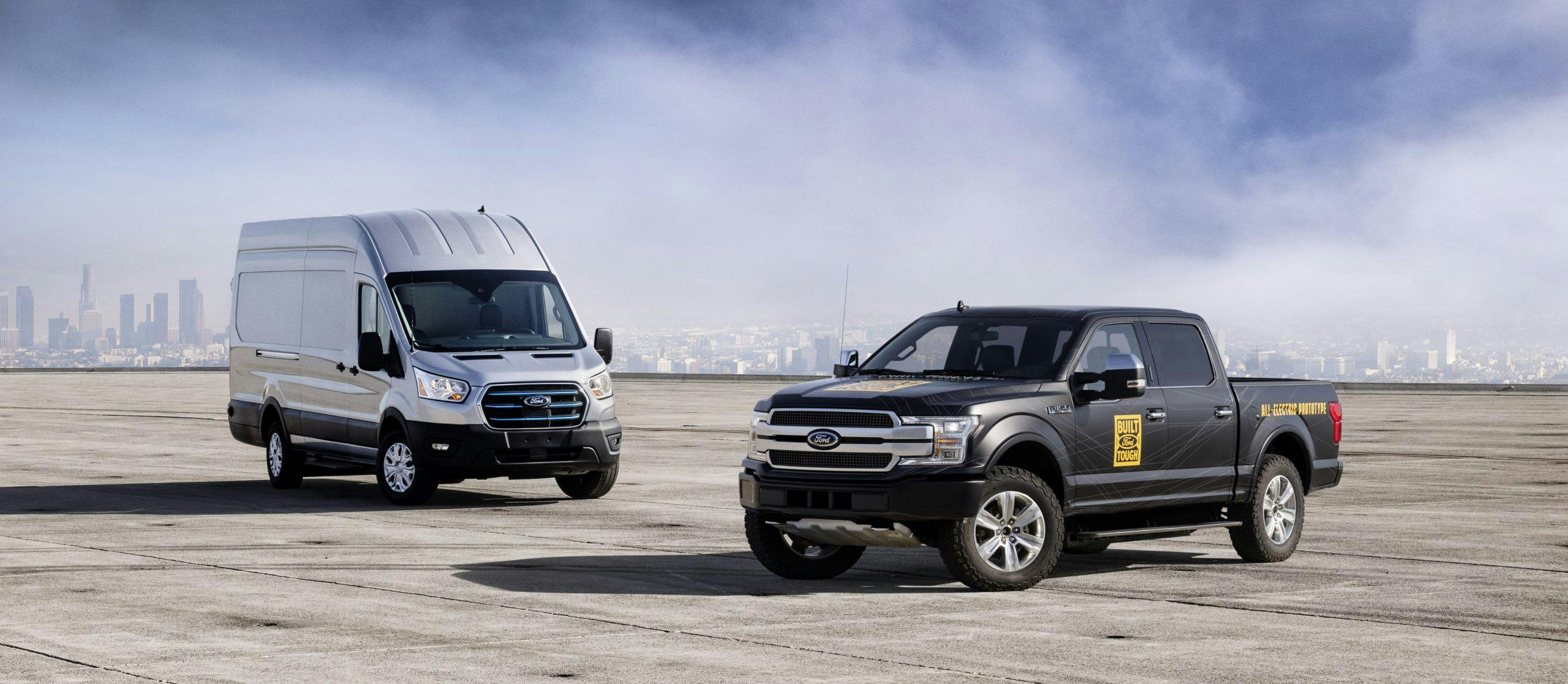 All-New Ford E-Transit and All-Electric F-150
