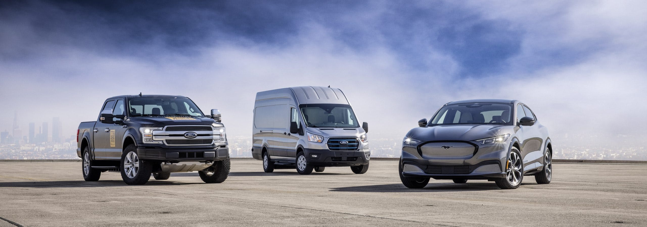 All-New Ford E-Transit, Mustang Mach-E and Electric F-150
