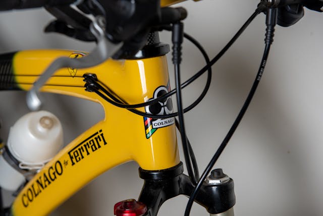 Colnago Ferrari mountain bike detail