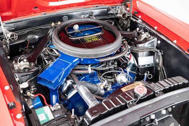 Mercury Cougar Convertible engine detail