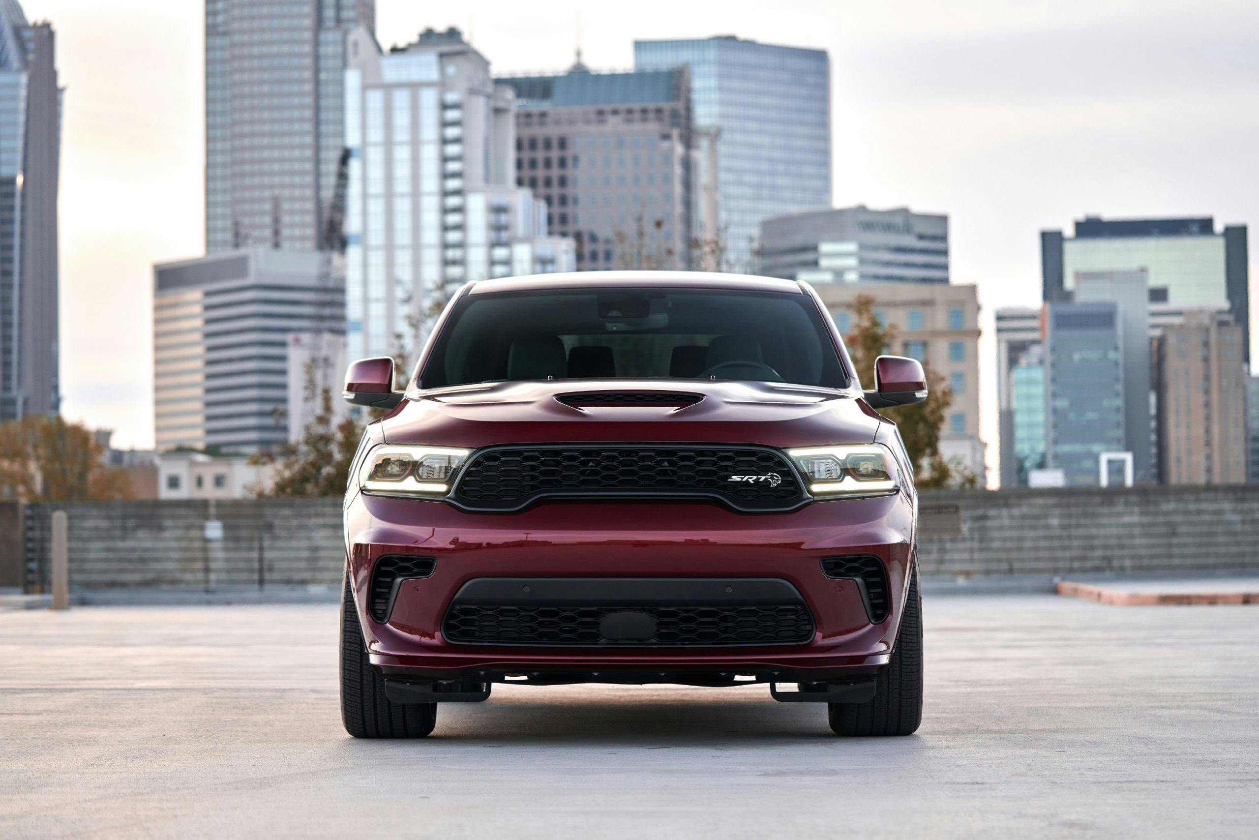 2021 Dodge Durango SRT Hellcat octane red front