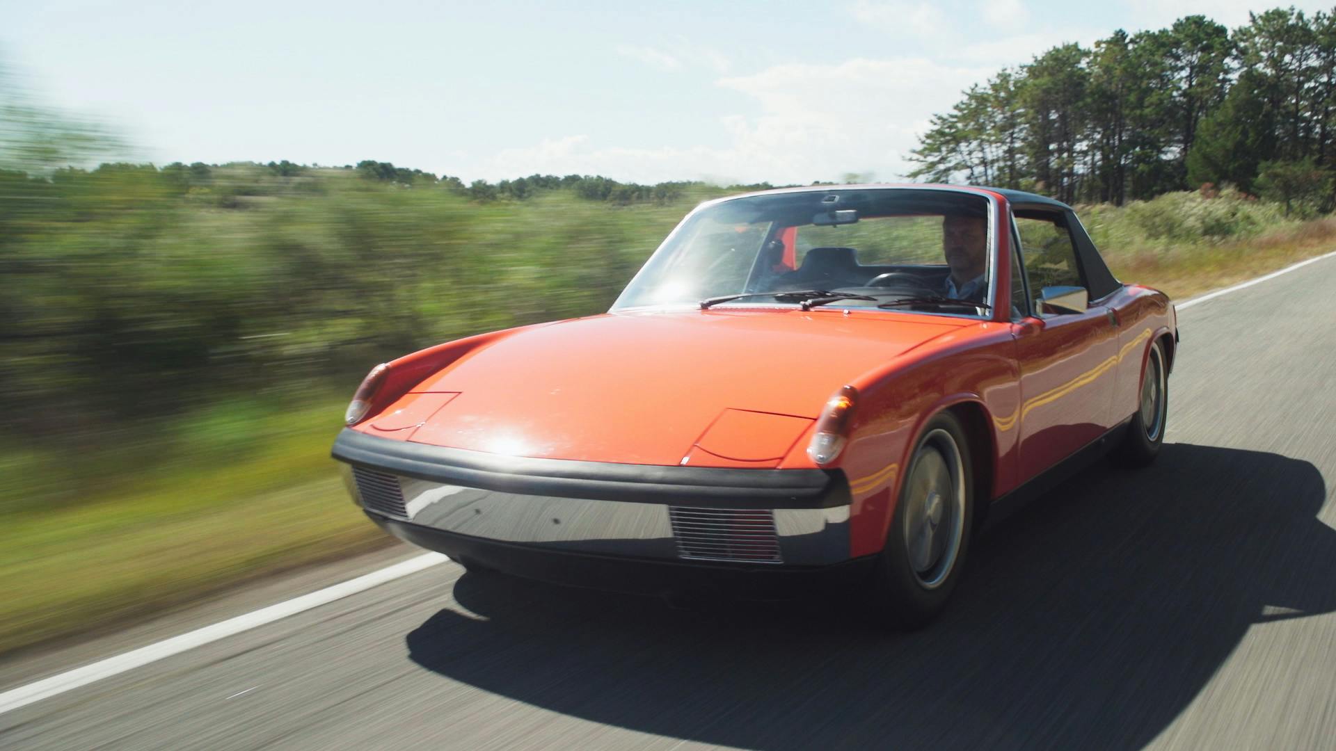 Drives Unexpected - Justin Bell - in a Porsche 914