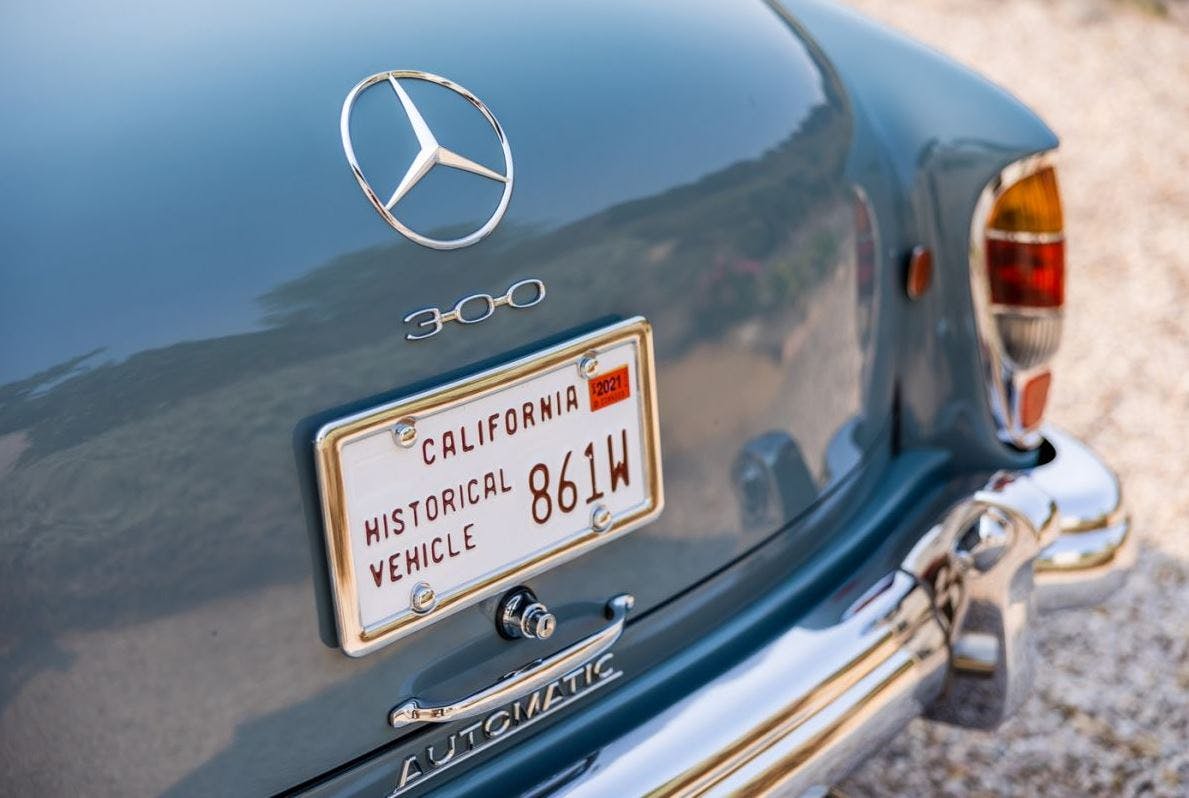 Ella Fitzgerald - 1959 Mercedes-Benz 300D - exterior rear