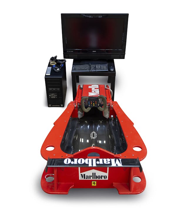 Ferrari F1 Simulator rear