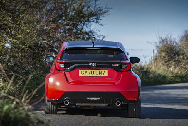 GR Toyota Yaris rear