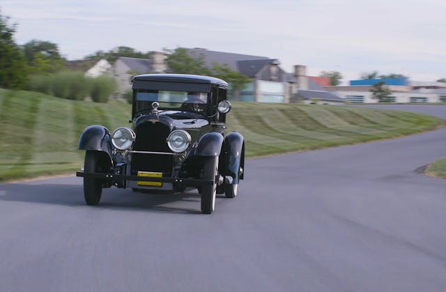 HVA - 1921 Duesenberg - Driving Experience - In motion from front