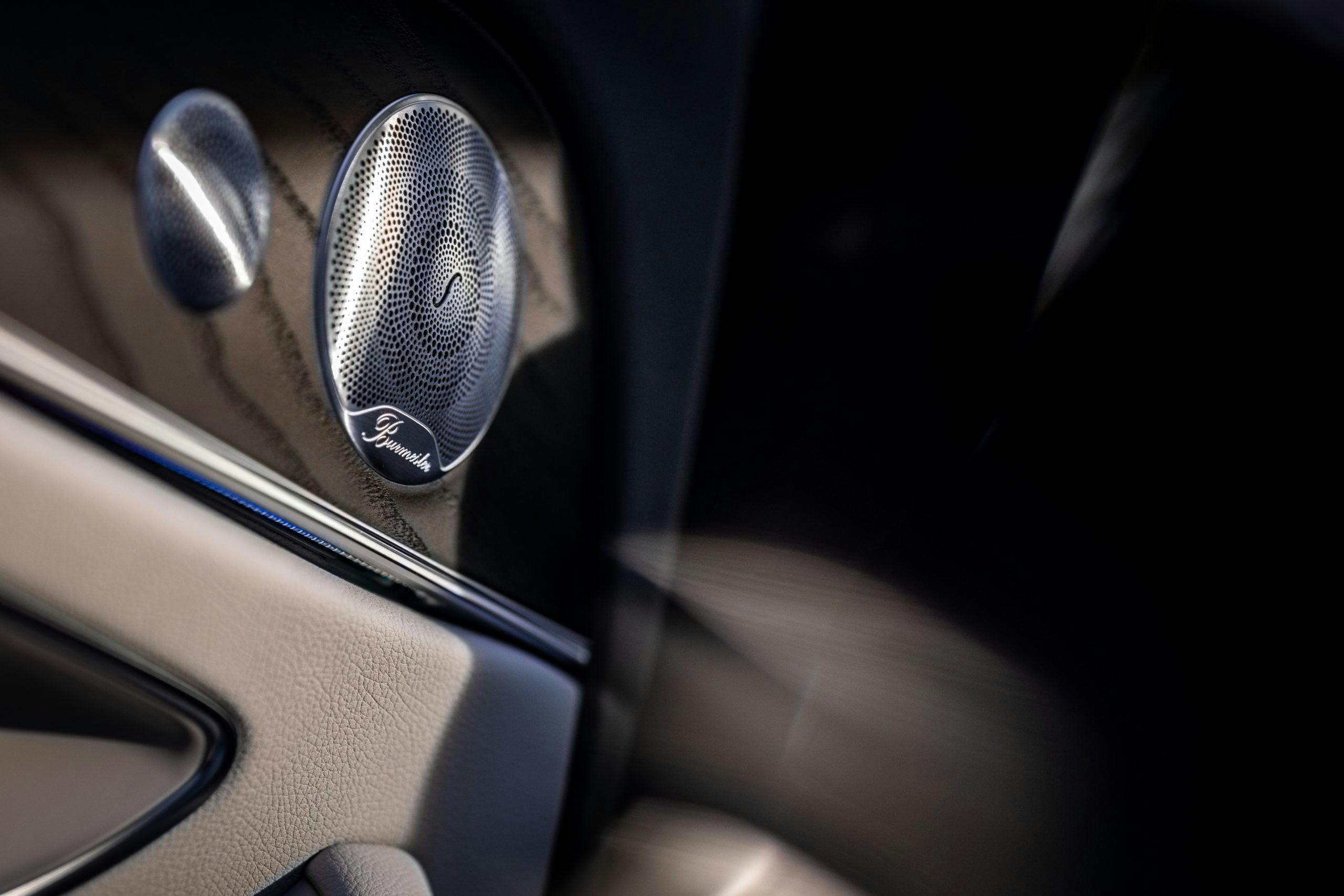 2021 Mercedes Benz E 450 4MATIC speaker detail