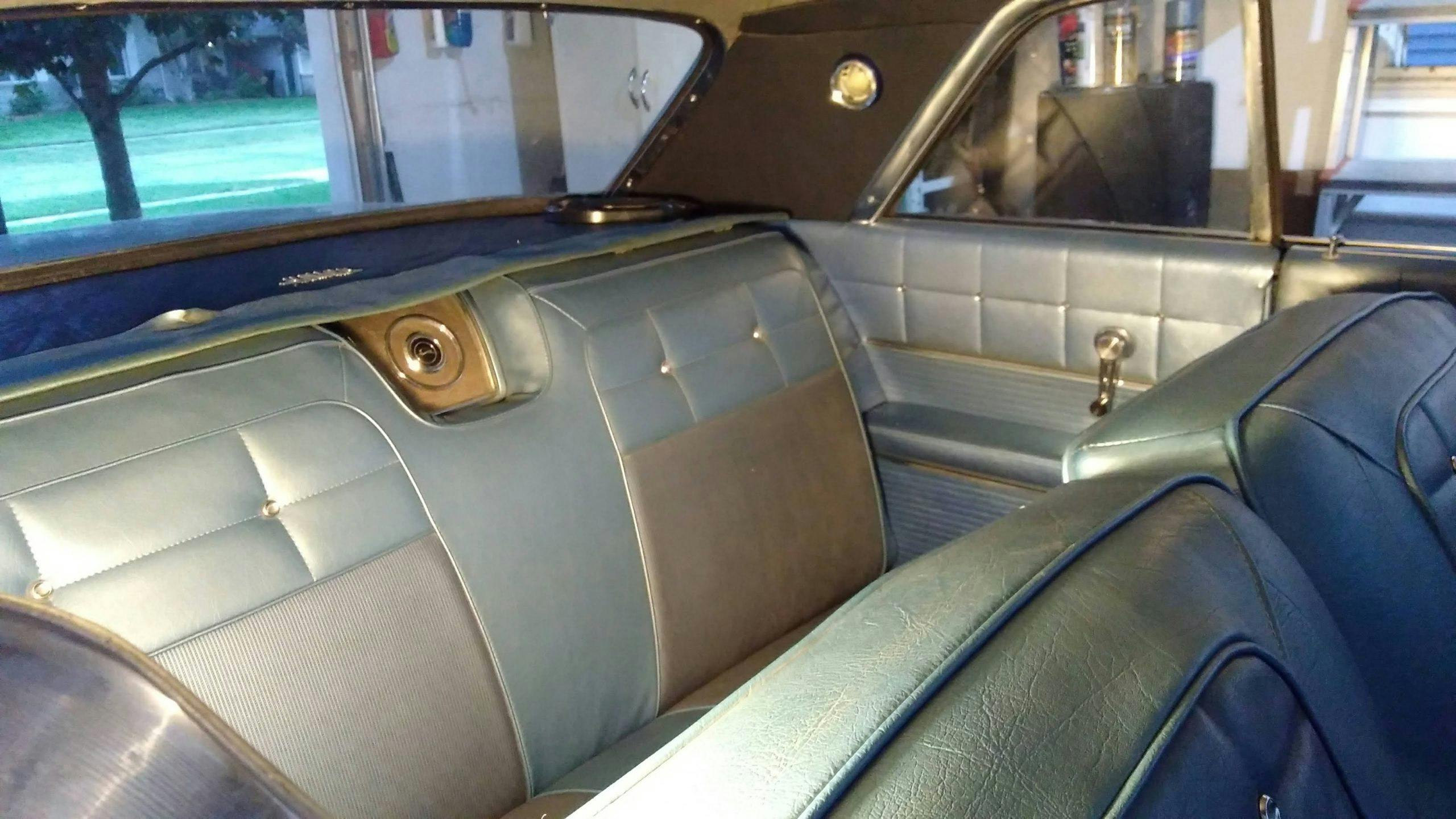 Jason Prince - 1962 Chevrolet Impala - Rear seats finished