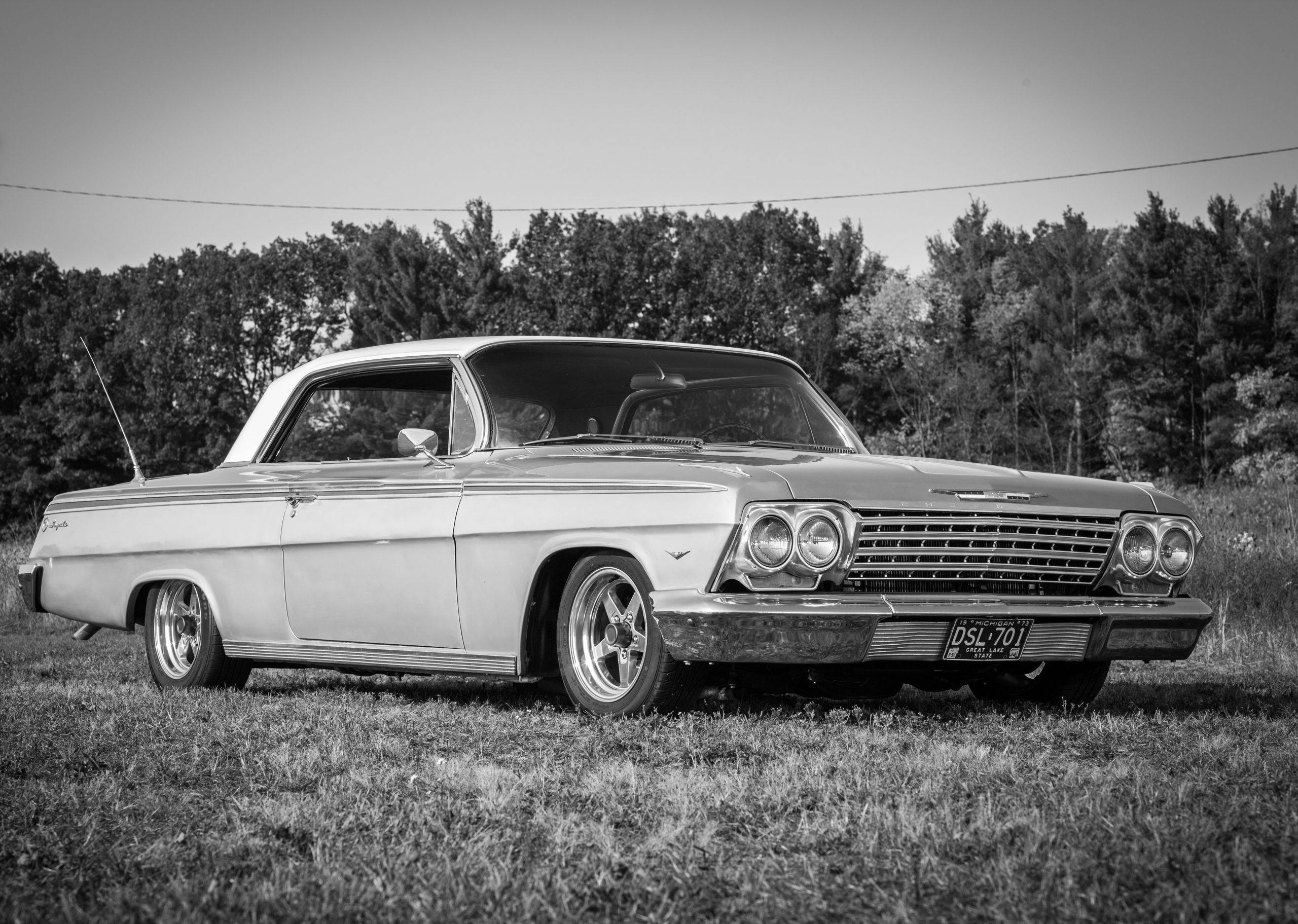 Jason Prince - 1962 Chevrolet Impala - black and white low