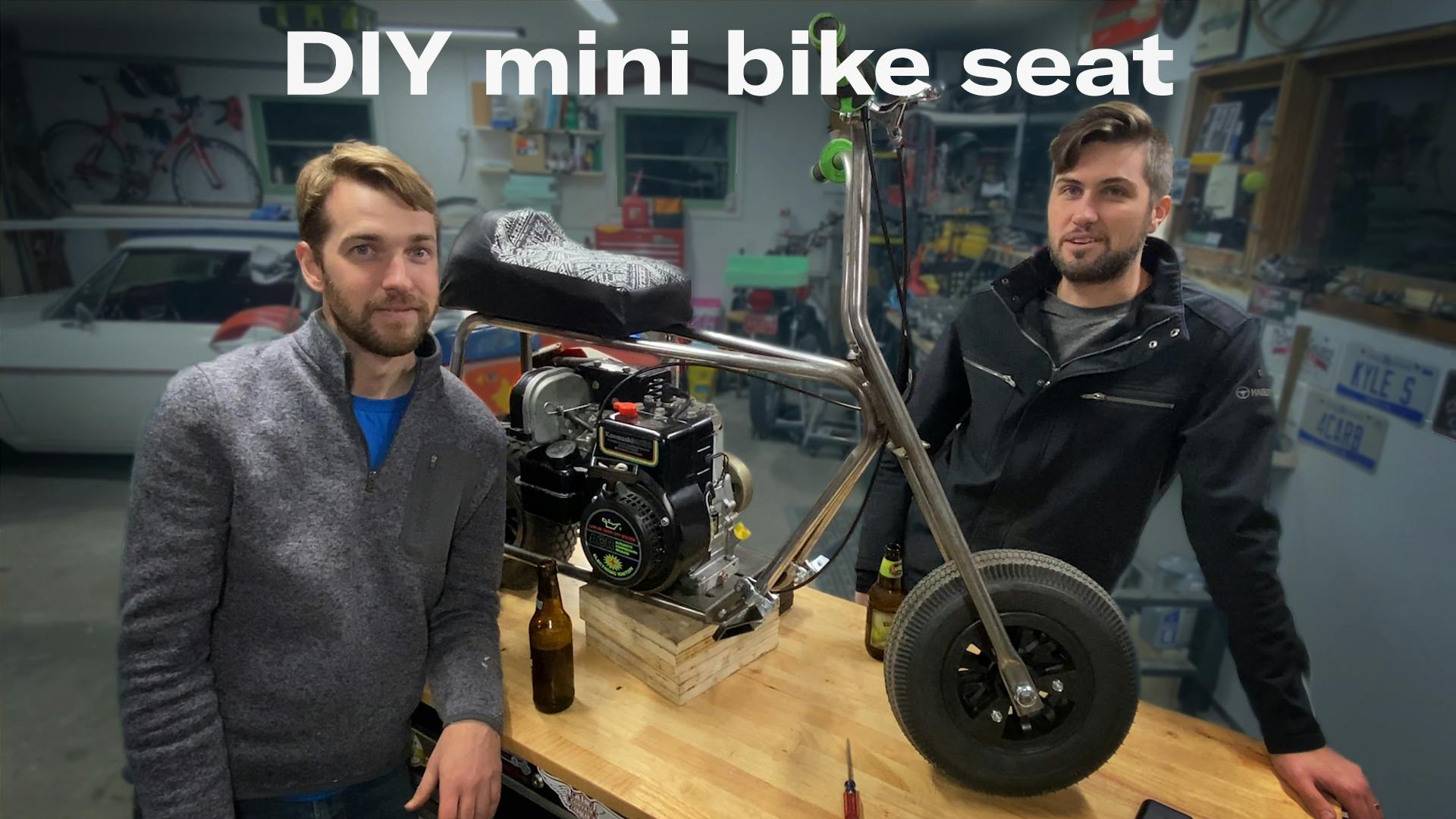 Kyle's garage mini bike seat