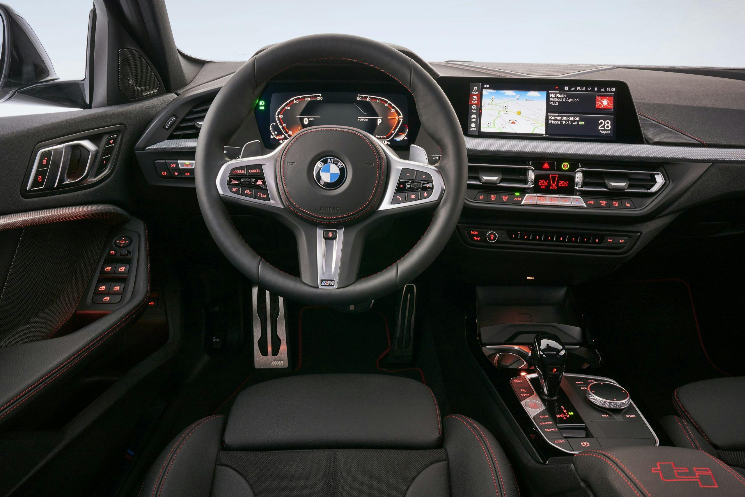 BMW 128ti interior 2