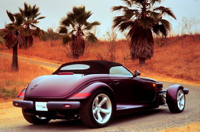 1997 Plymouth prowler rear three-quarter