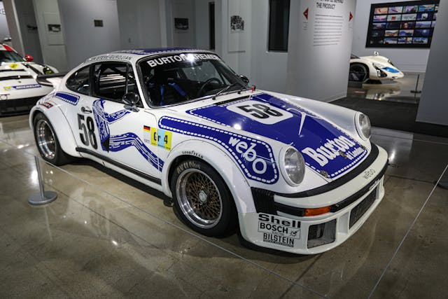 Porsche Redefining Performance Petersen Museum 1977 934 RSR Turbo