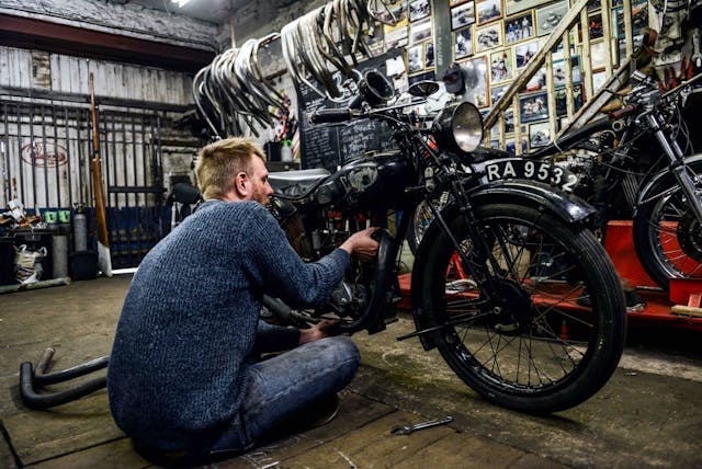 raysons exhausts workshop ben hardman