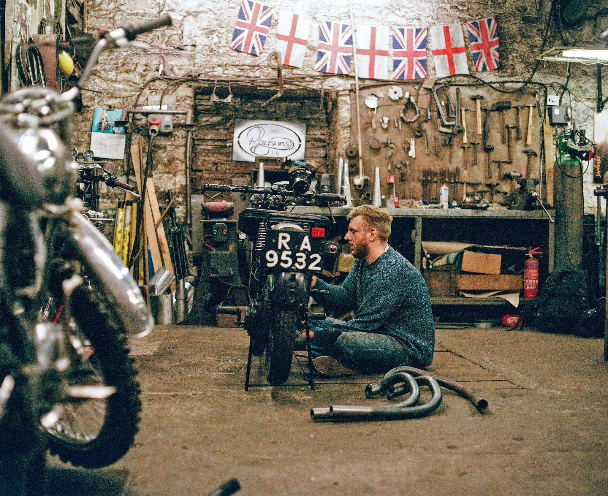 This third-generation exhaust fabricator is helping save Britain's classic  bikes - Hagerty Media
