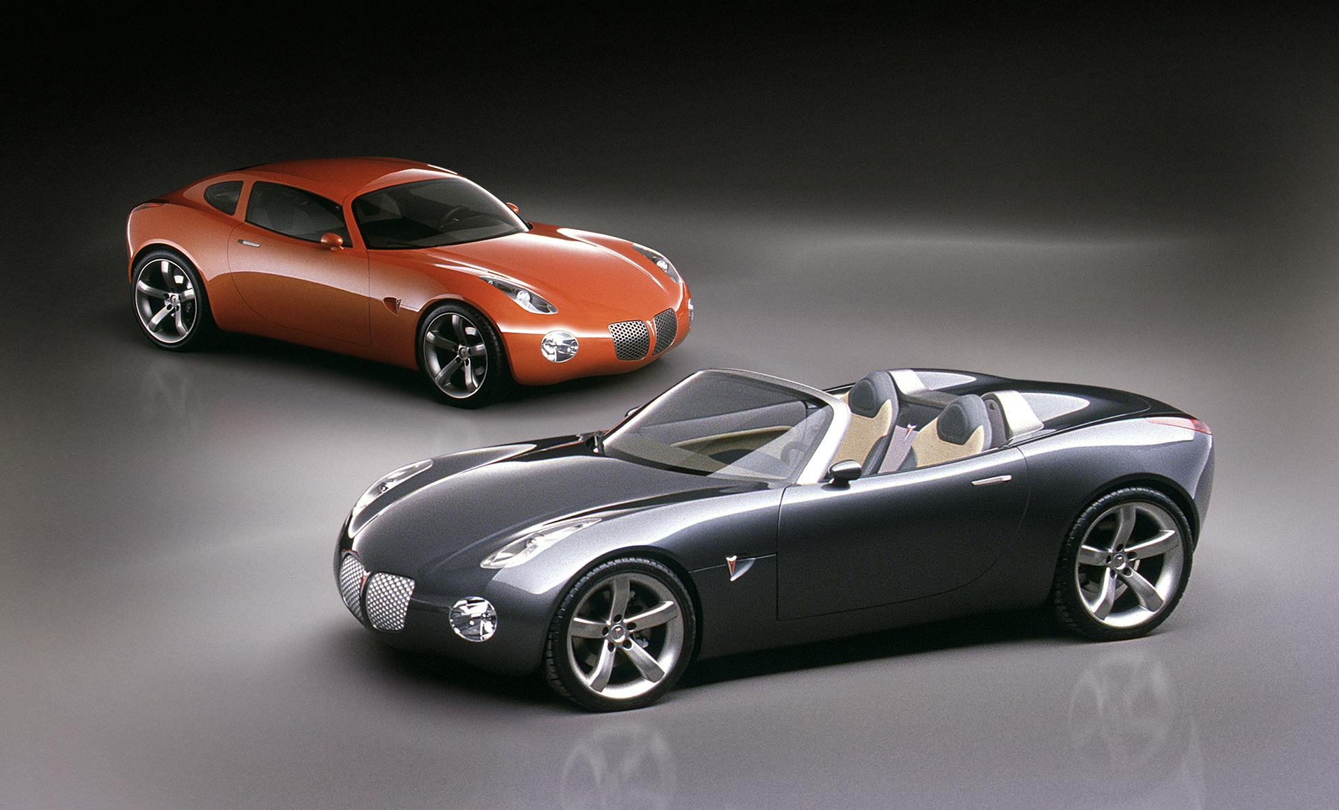 2002 pontiac solstice coupe and convertible roadster