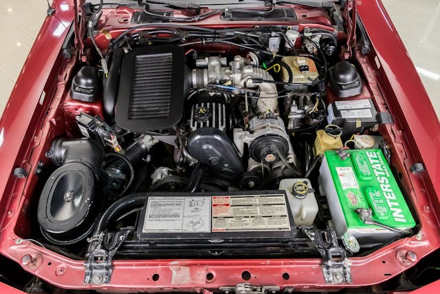1987 ford thunderbird turbo coupe engine